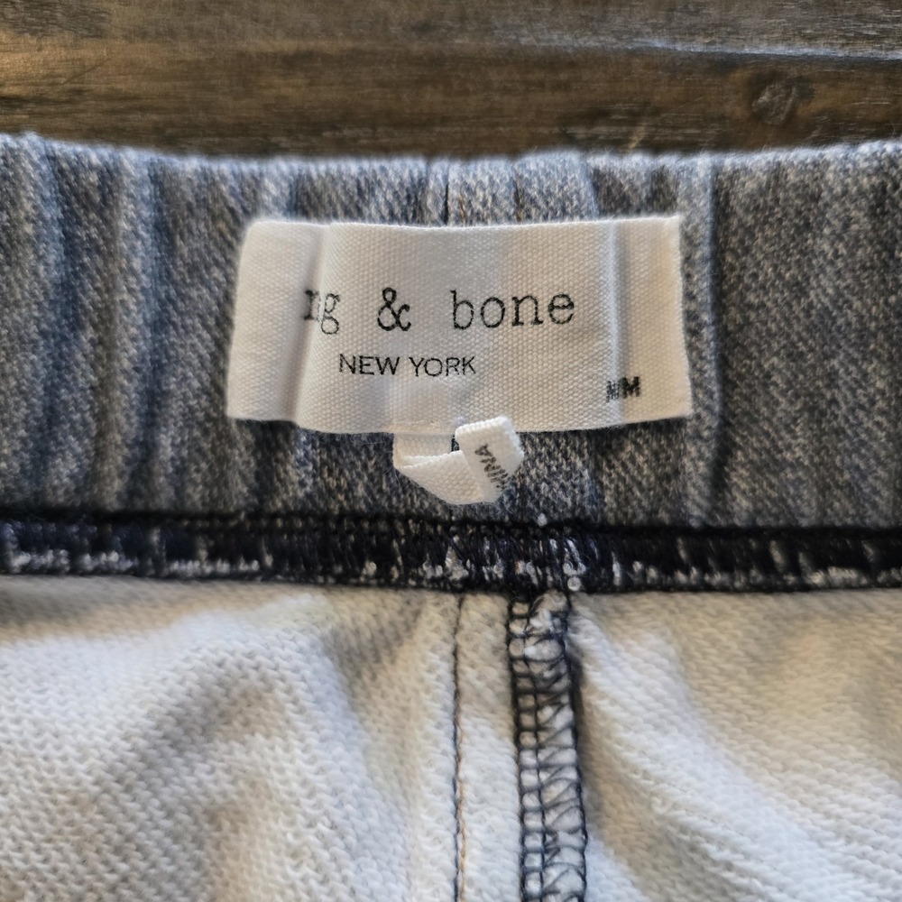 Rag & Bone Miramar Walking Shorts Blue Women's Size Medium - Picture 2 of 6